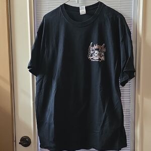 Gildan Black Graphic Short Sleeve Tee